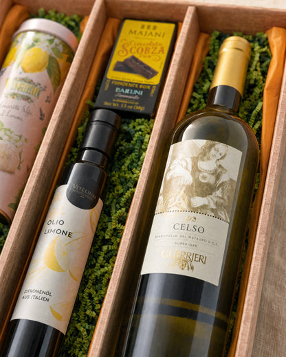 Azienda Guerrieri Celso Bianchello del Metauro Superiore im Gourmet Geschenk Zitrusfrische