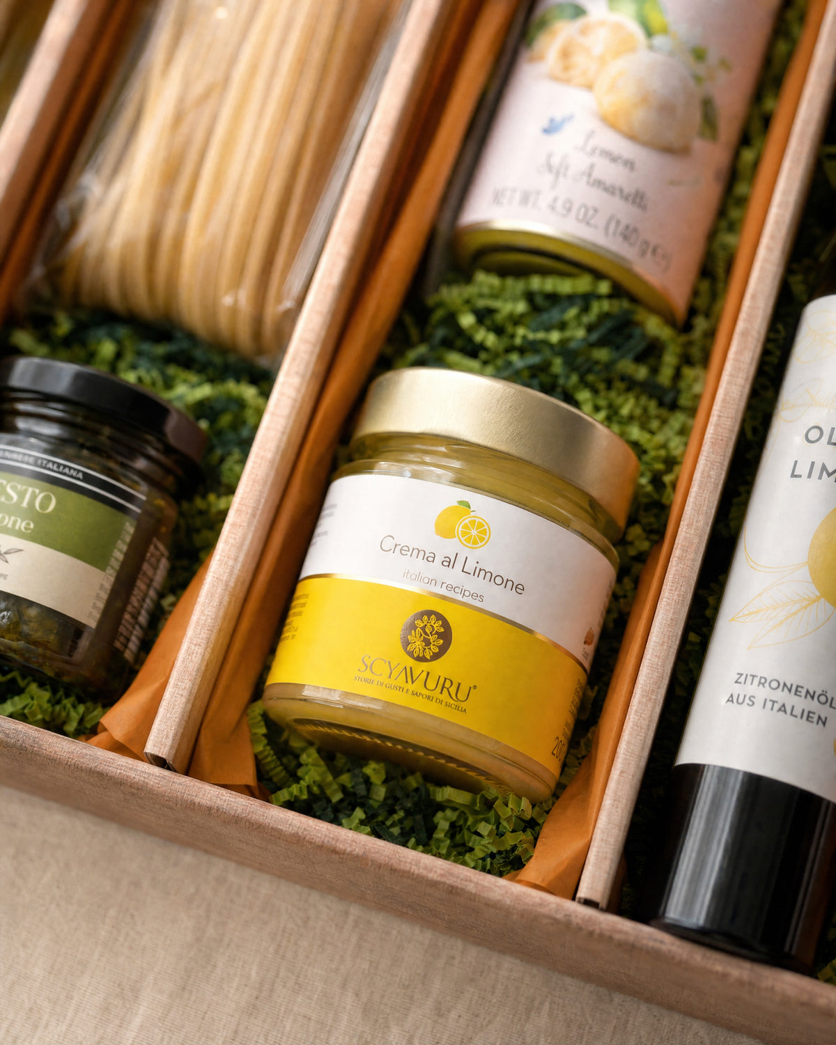 Scyavuru Crema di Limone im Gourmet Geschenk Zitrusfrische