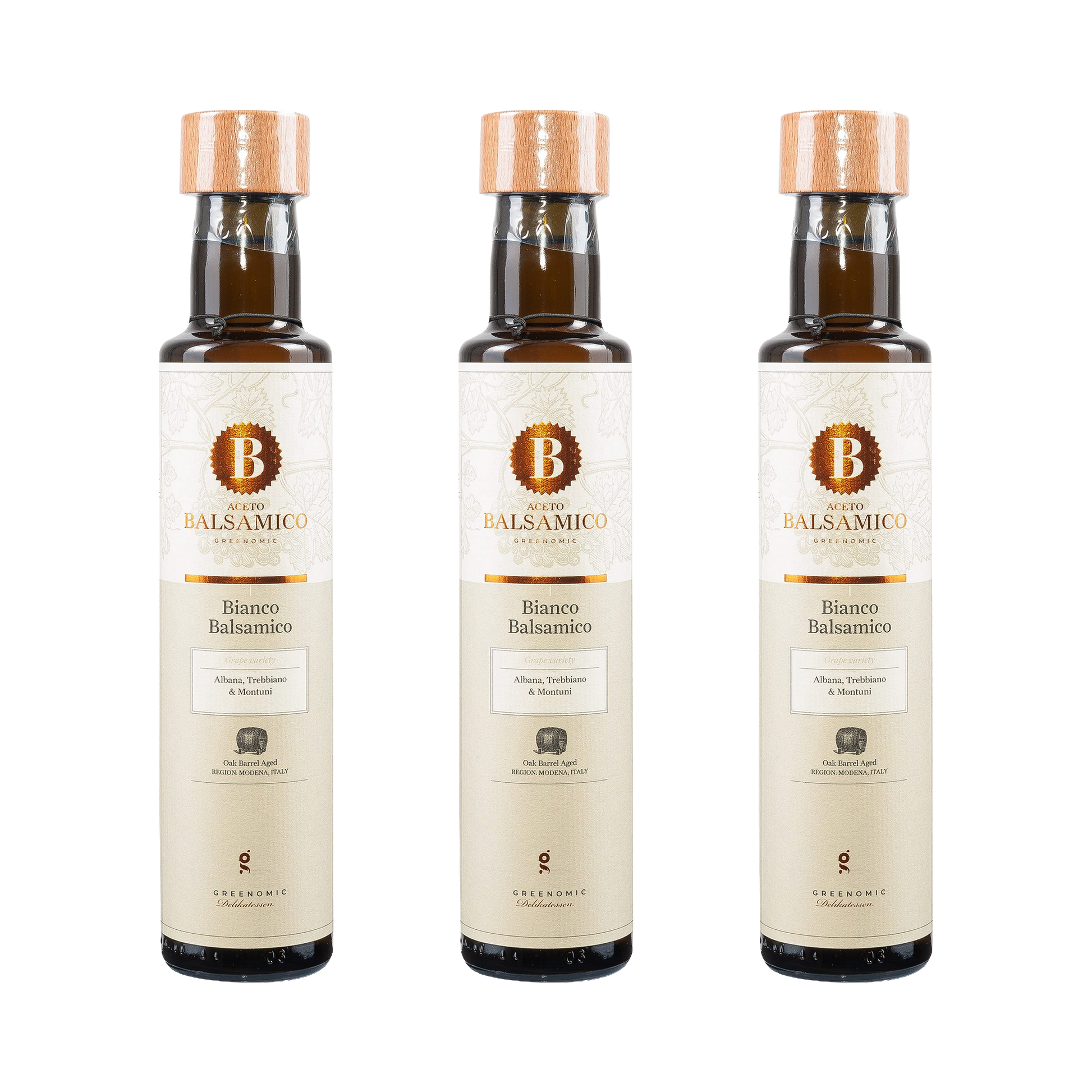 Balsamico Bianco — 3× 250 ml
