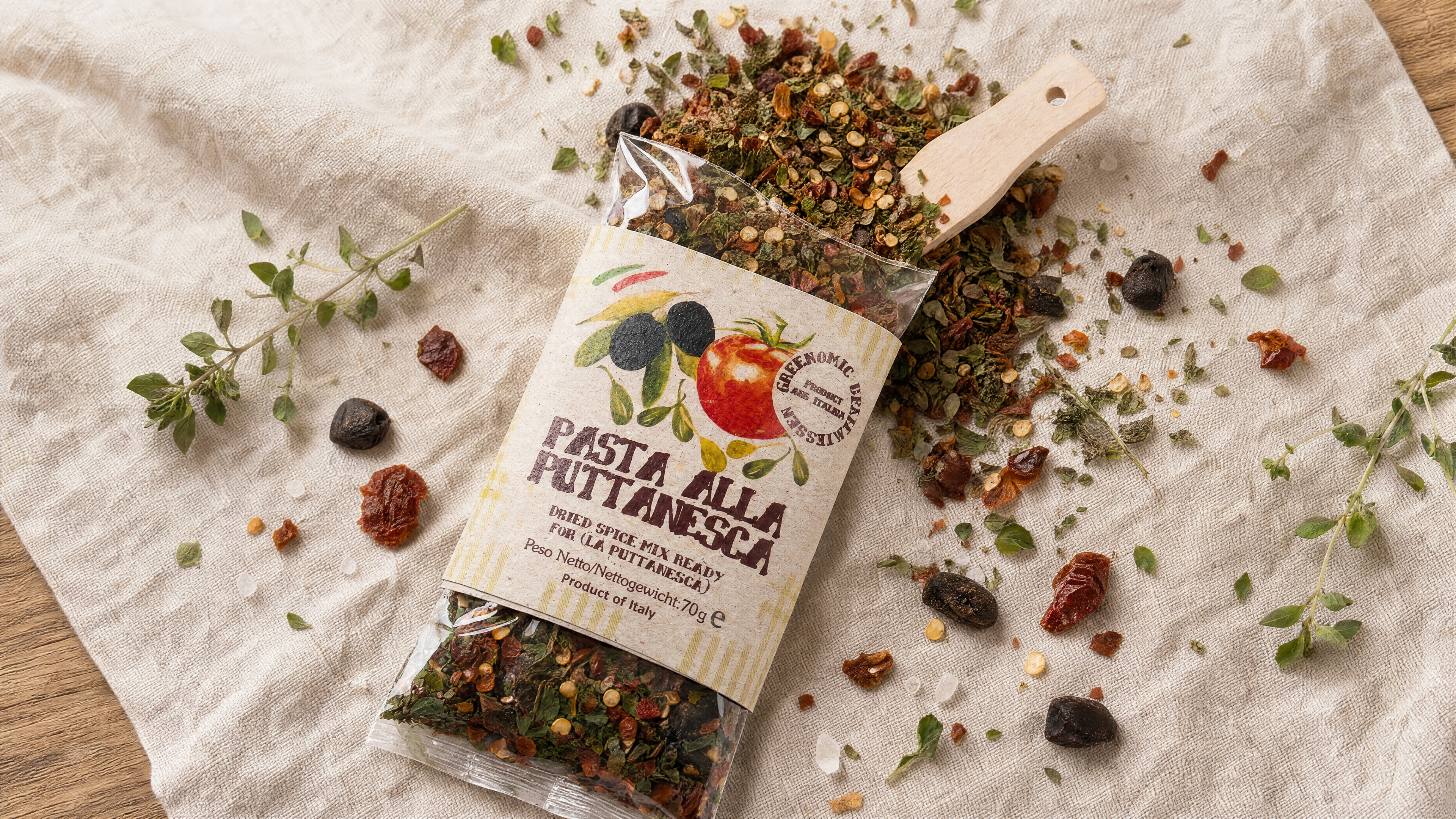 Greenomic Pastagewürze kaufen – im Tütchen | nur Gutes