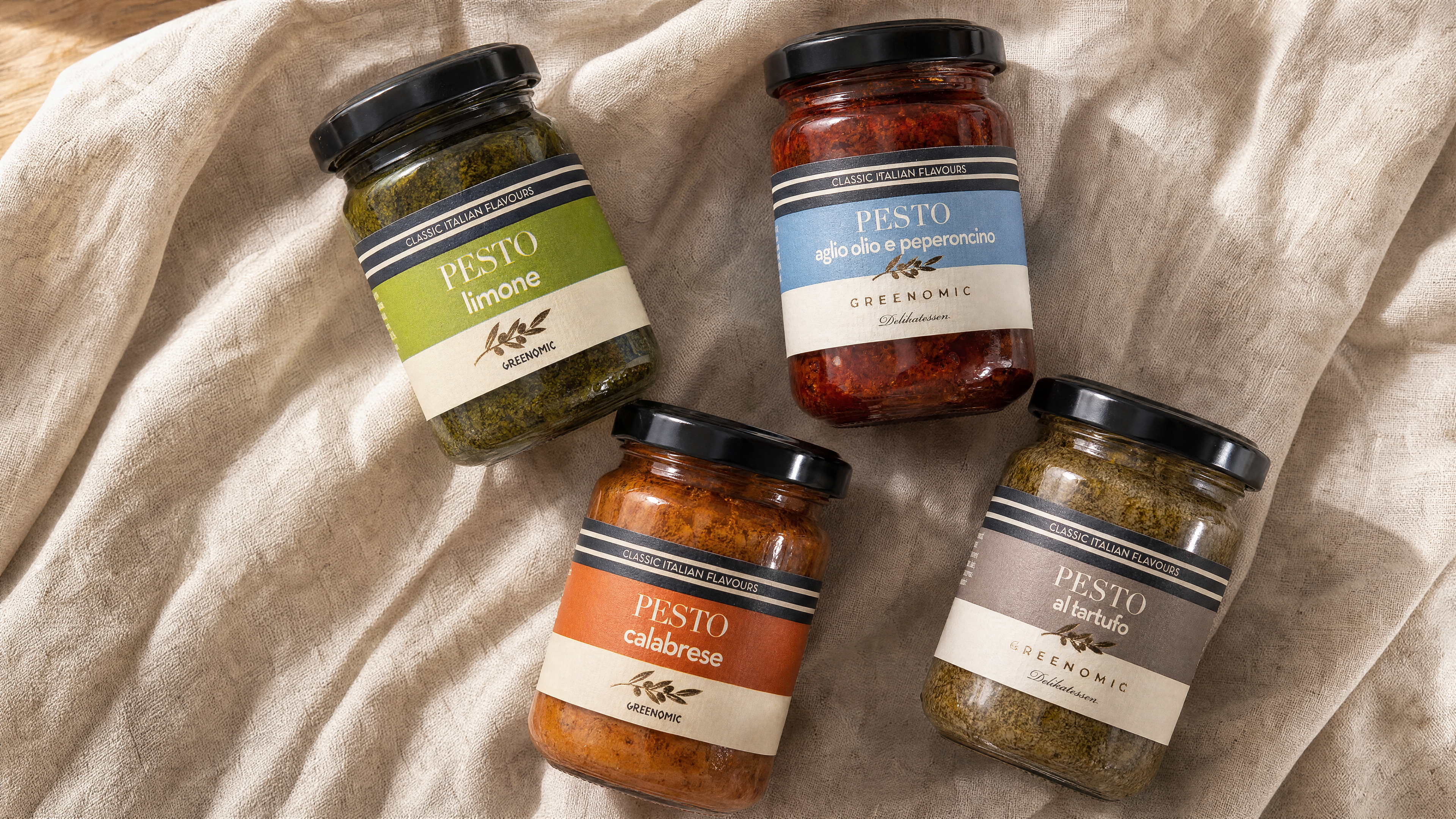 Greenomic Pesto & Bruschetta-Creme kaufen | nur Gutes