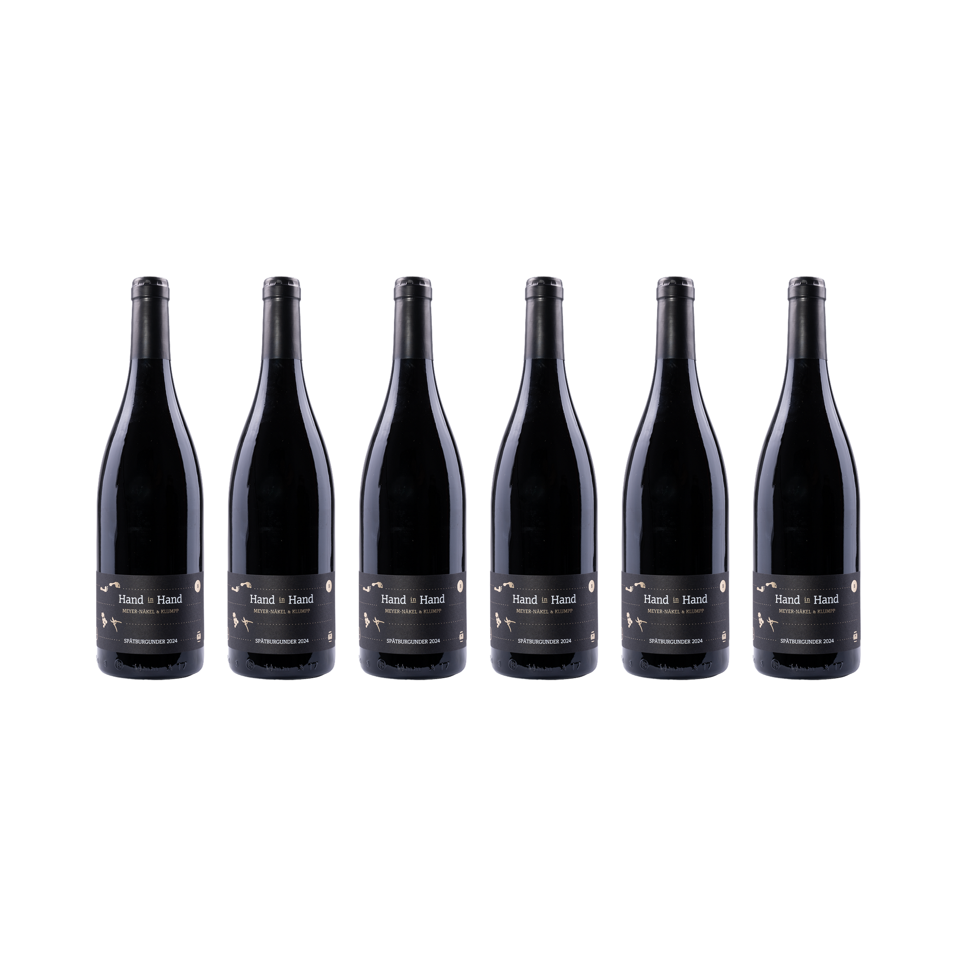 Hand in Hand Spätburgunder 2024 – 6er-Set (6× 750 ml)