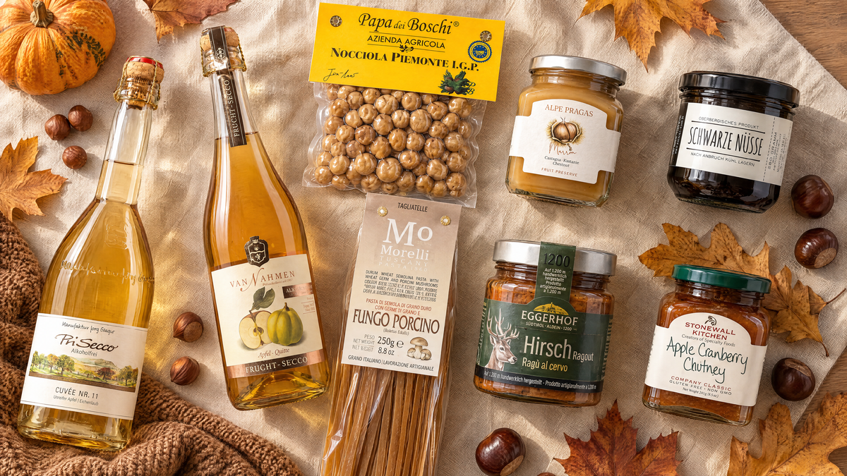 Herbst – herzhafte Delikatessen, Getränke & Wohnideen
