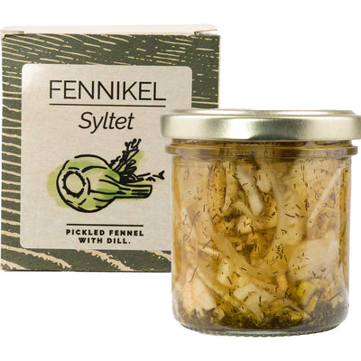 Pickled fennel with dill