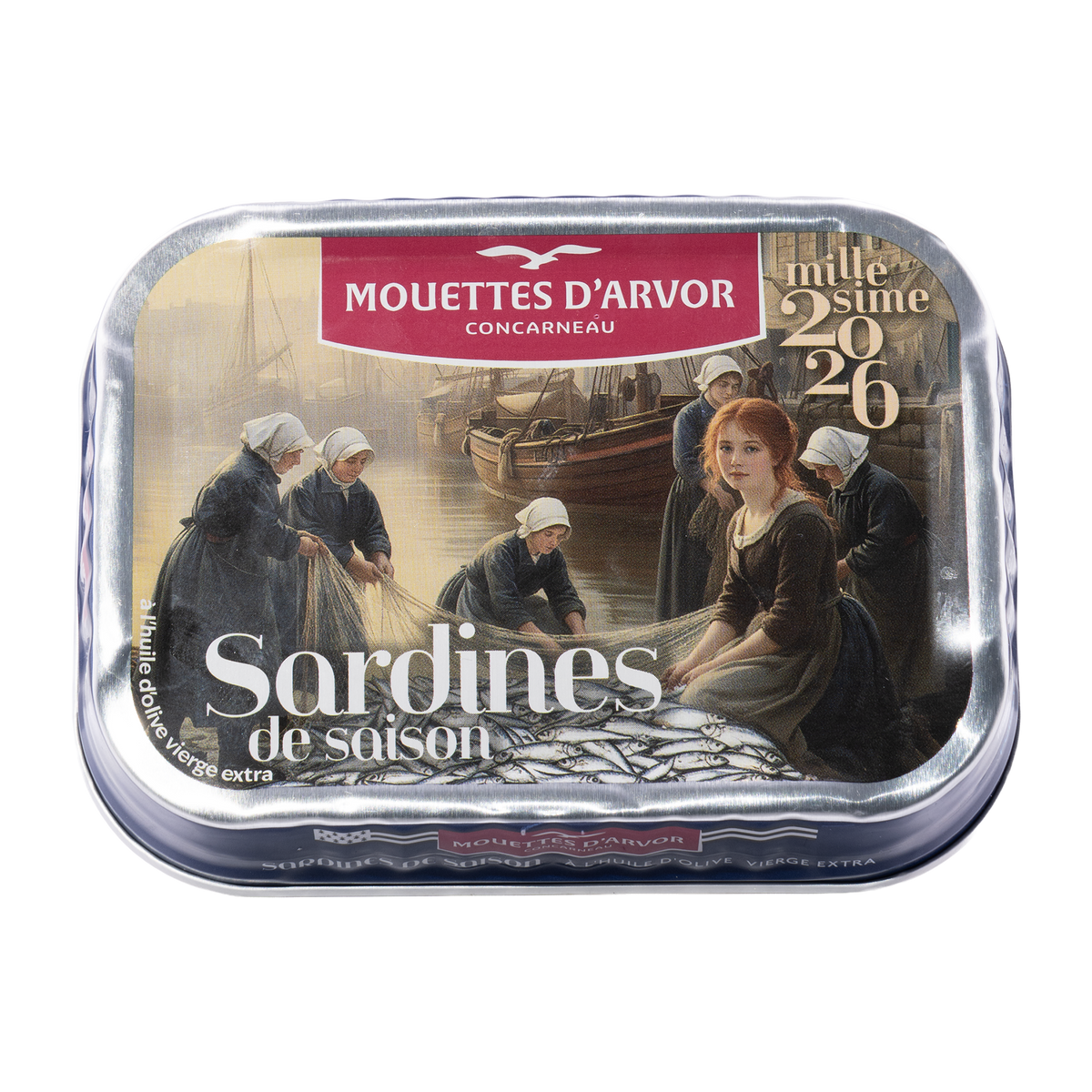 Jahrgangssardinen 2026 von Les Mouettes d'Arvor
