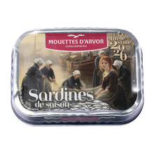 Jahrgangssardinen 2026 von Les Mouettes d'Arvor