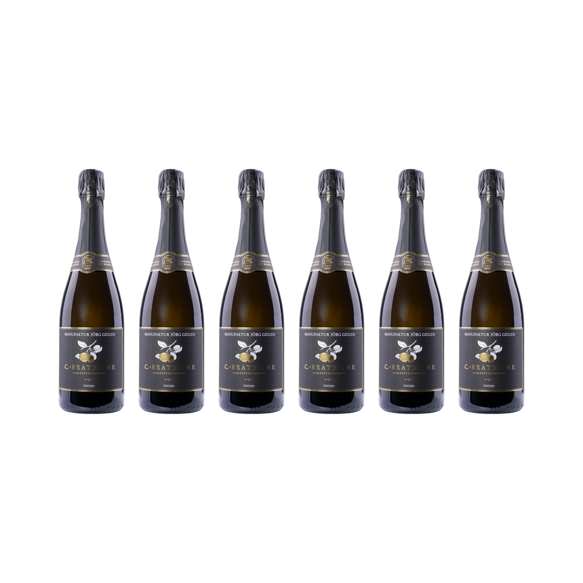 Champagner Bratbirne – trocken — 6× 750 ml