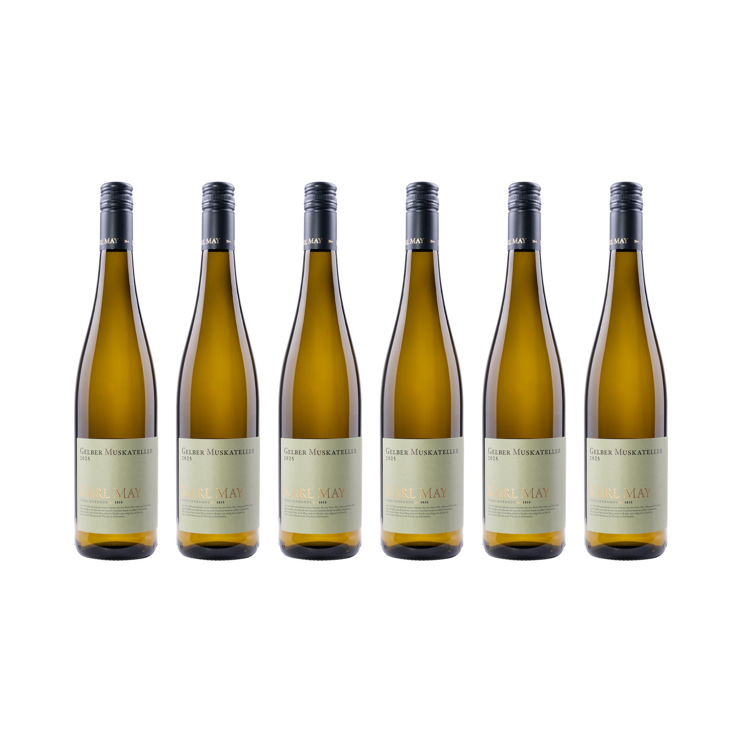 Karl May Muskateller 2025 — 6er Set