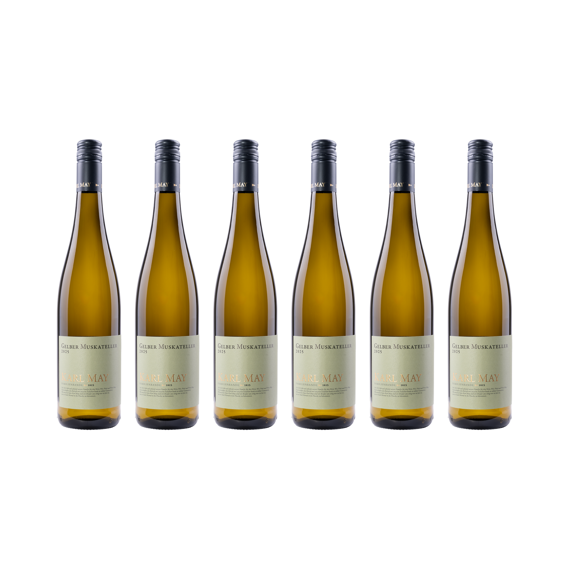 Karl May Muskateller 2025 — 6er Set
