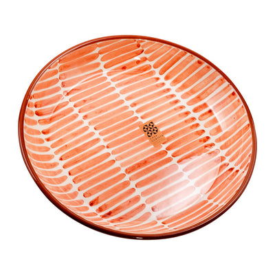 Large Ceramic Bowl - dash terracotta