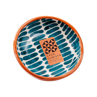Keramikschale klein – dash teal