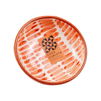 Keramikschale klein – dash terracotta