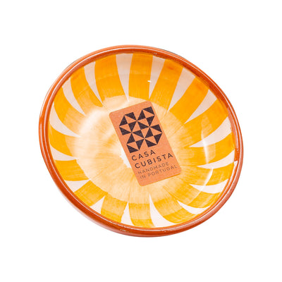 Keramikschale klein – ray tangerine