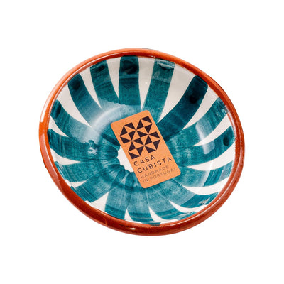 Keramikschale klein – ray teal