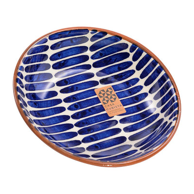 Ceramic bowl medium – dash blue