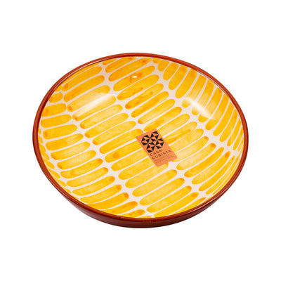 Ceramic bowl medium – dash tangerine