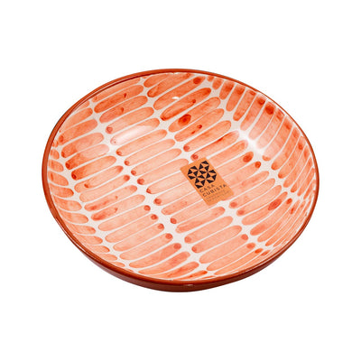 Ceramic bowl medium – dash terracotta