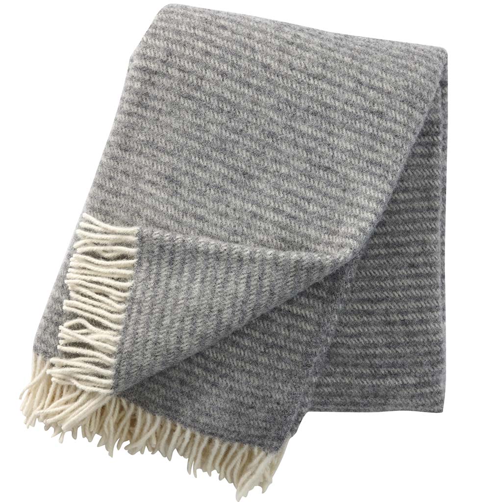 Klippan  Wolldecke Ralph  light grey