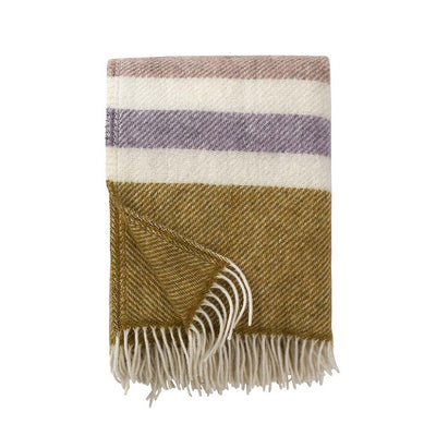 Wolldecke Gotland Stripe – pastell