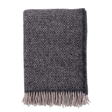 Klippan  Wolldecke Stella  coke grey