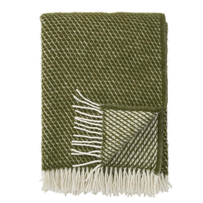 Wolldecke Velvet – avocado
