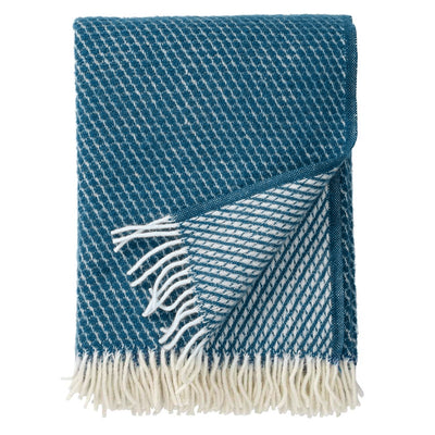 Wolldecke Velvet – petrol