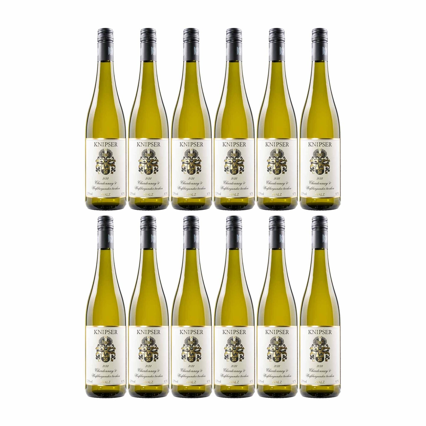 Knipser Chardonnay Weißburgunder  12er Weinpaket