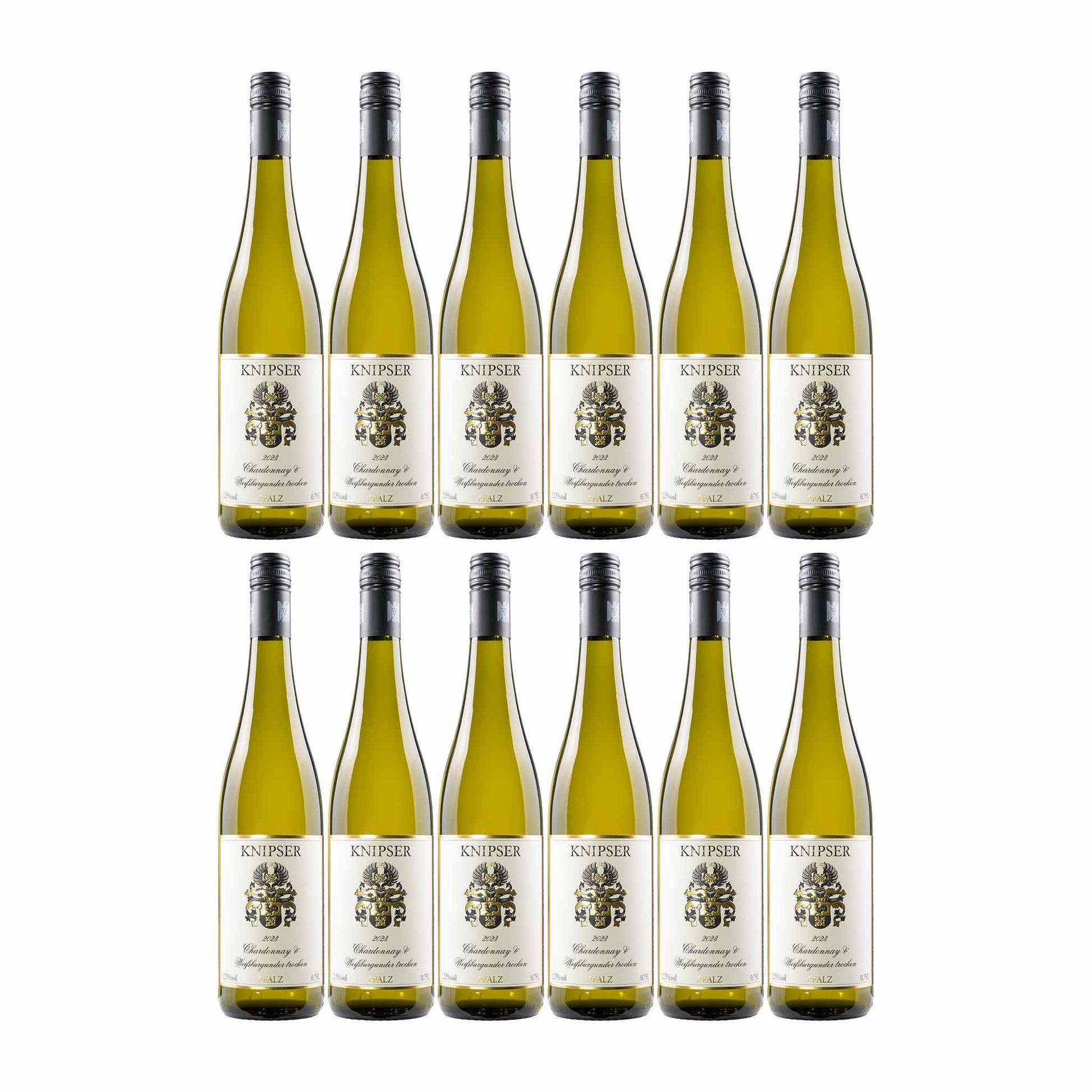 Knipser Chardonnay Weißburgunder  12er Weinpaket