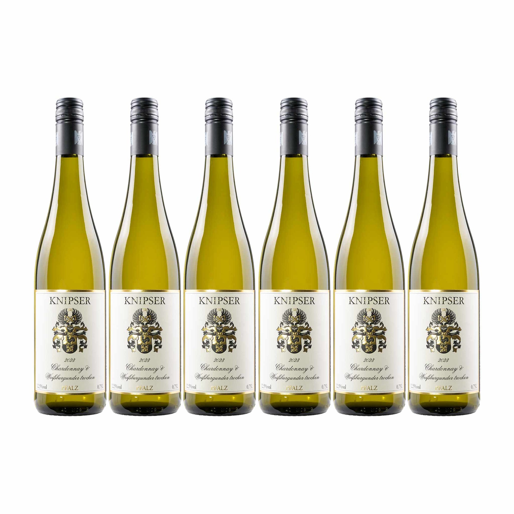 Knipser Chardonnay Weißburgunder  6er Weinpaket