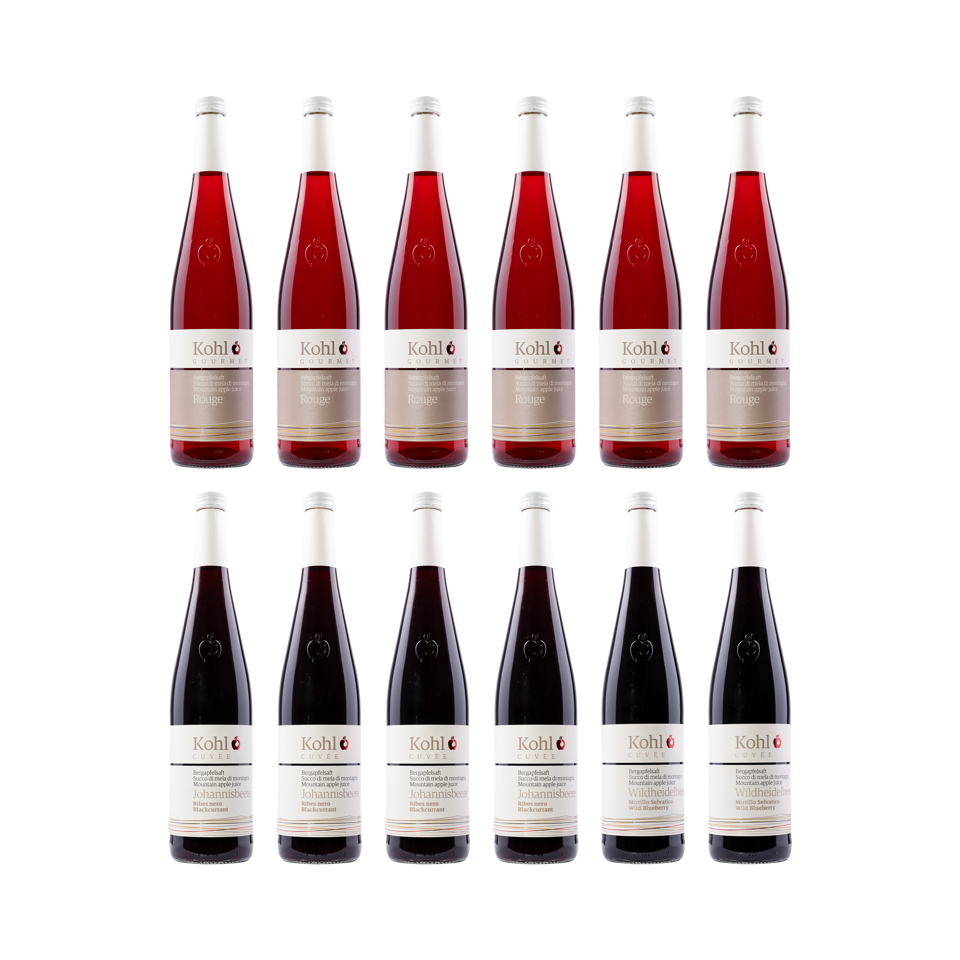 Kohl Apfelsaft Ruby Red 12er Paket
