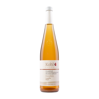 Apple juice with hops