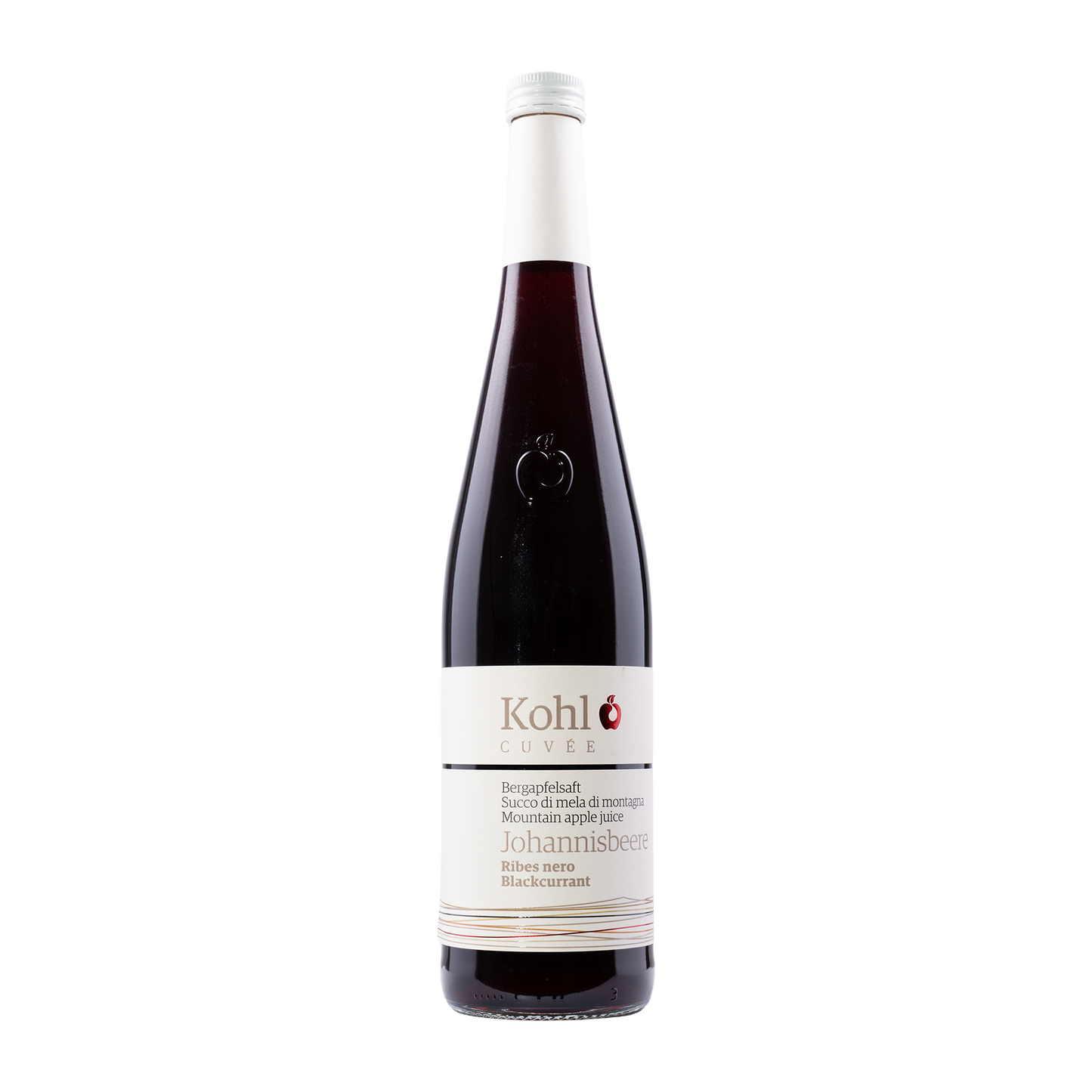 Kohl Apfelsaft mit Johannisbeere 750ml