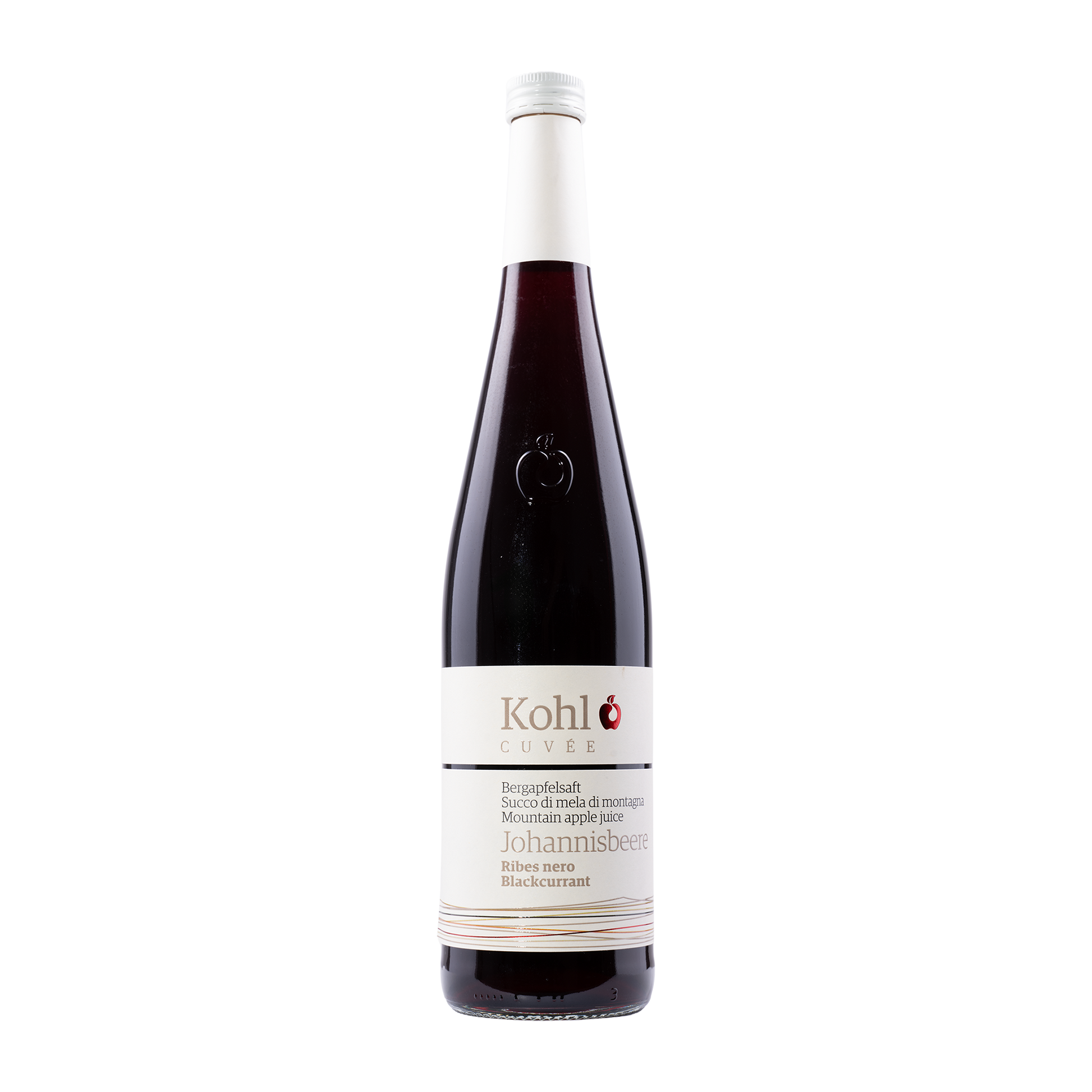 Kohl Apfelsaft mit Johannisbeere 750ml
