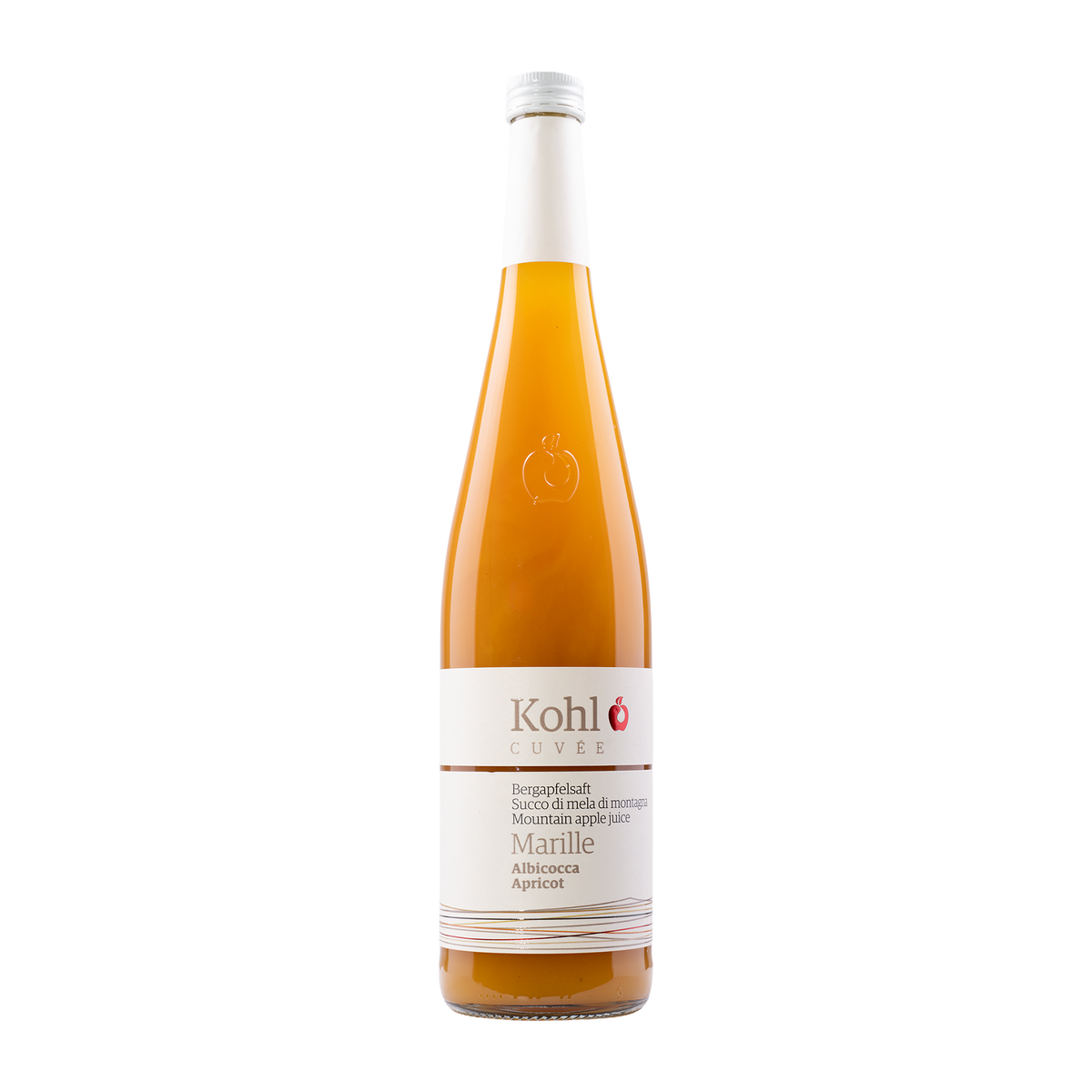 Kohl Apfelsaft mit Marille 750ml