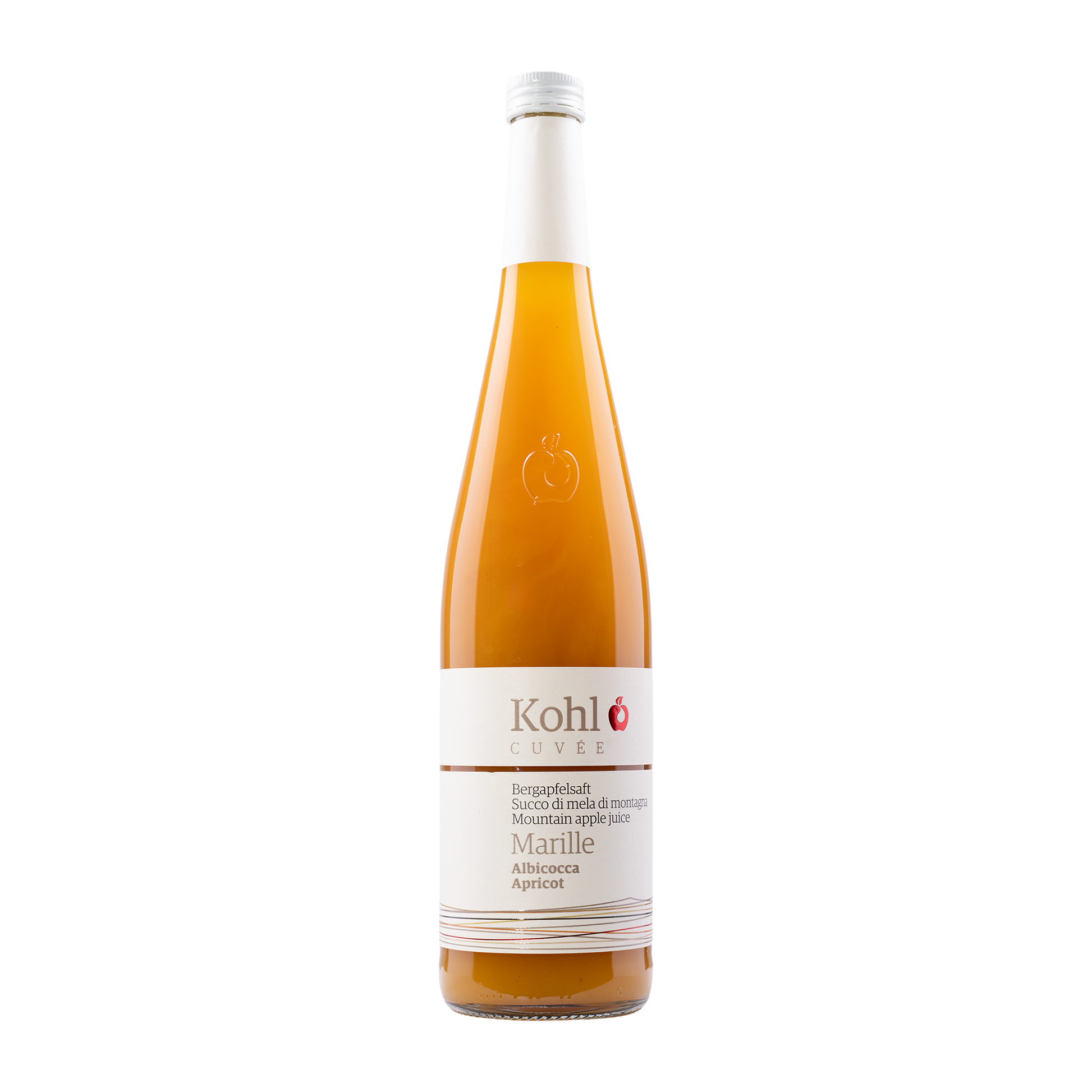 Kohl Apfelsaft mit Marille 750ml
