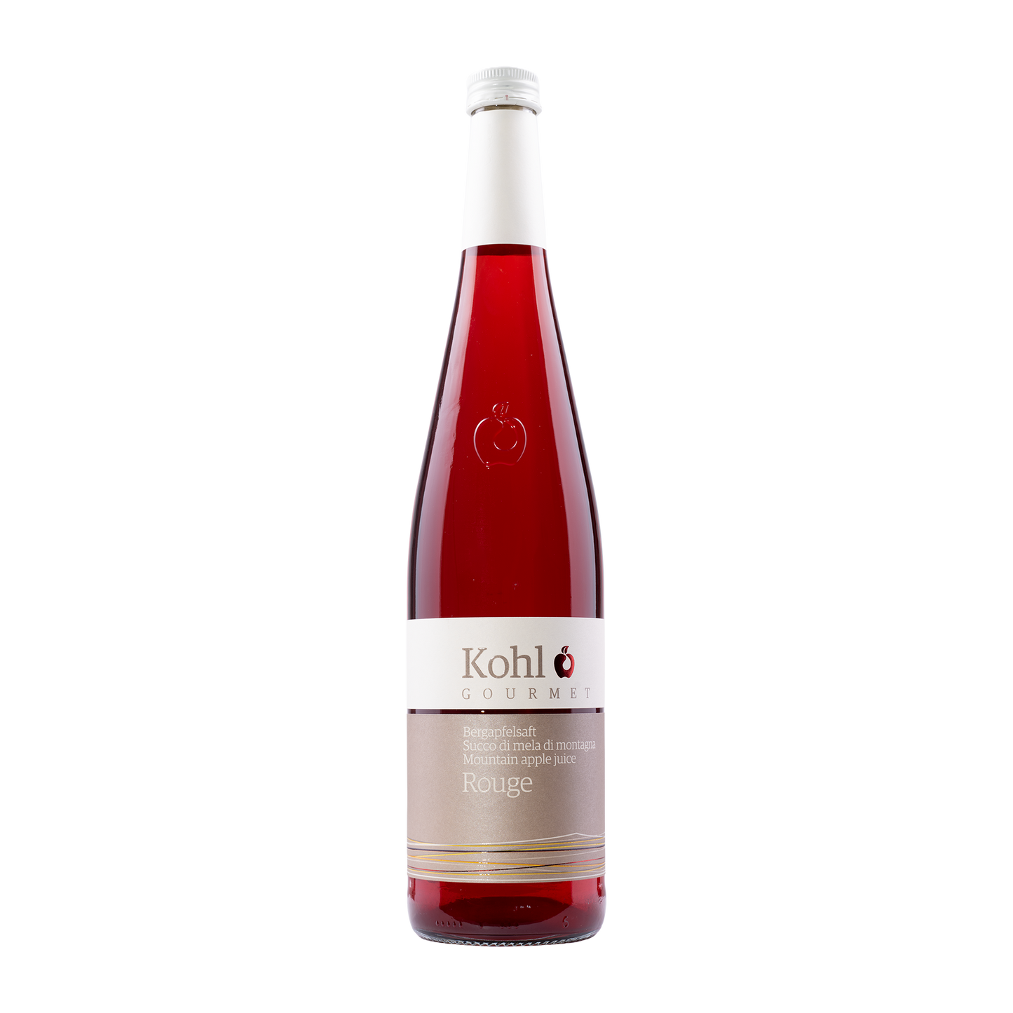 Kohl Bergapfelsaft Rouge 750ml