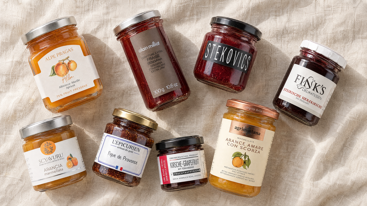 Konfitüre, Marmelade & Fruchtaufstrich – hoher Fruchtanteil