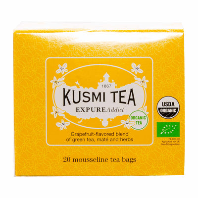 Expure Addict – 20 Teebeutel Bio mit Grapefruit & Mate