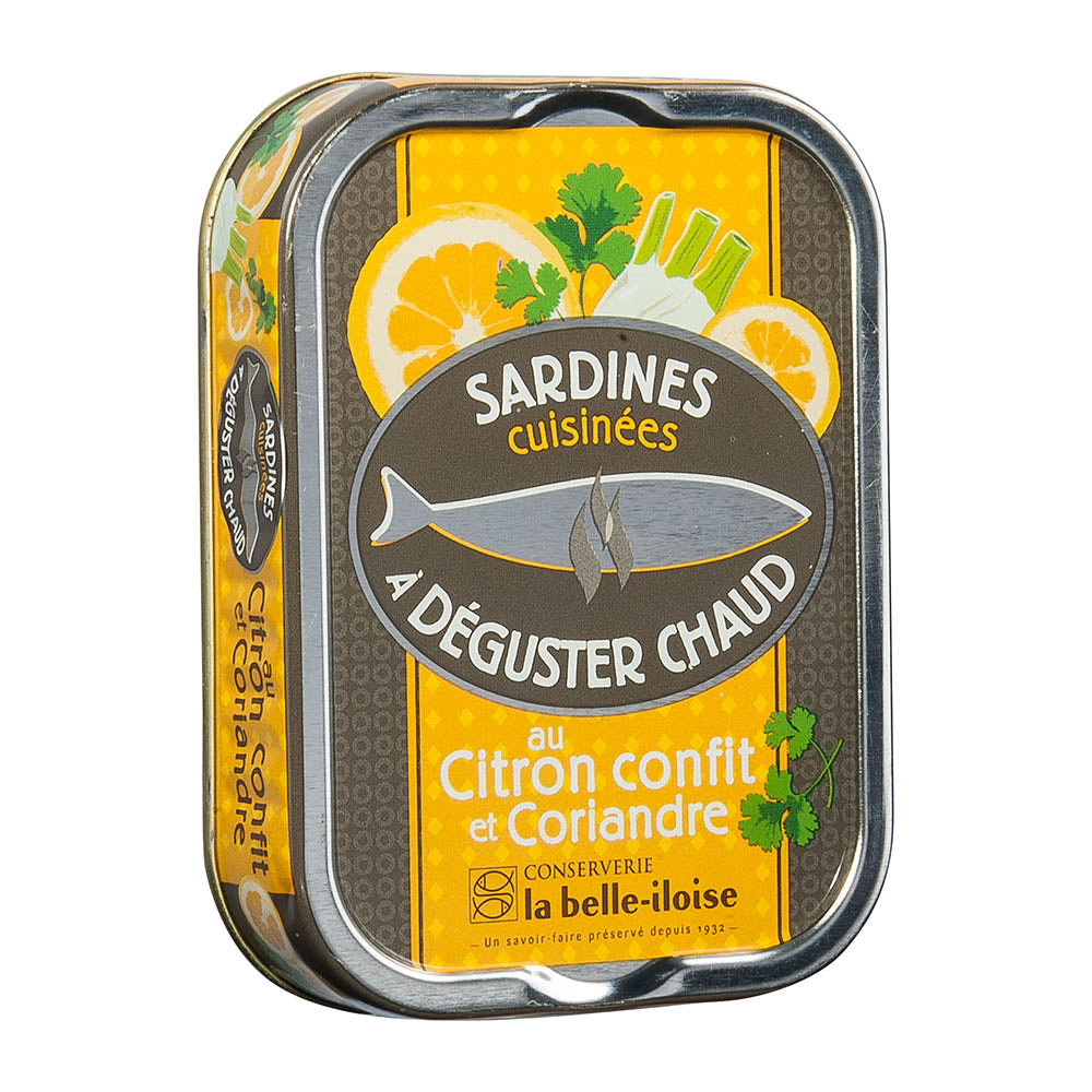 La belle iloise  Sardinen zum Braten  Zitrone Koriander