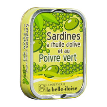 La belle iloise  Ölsardinen mit grünem Pfeffer
