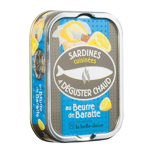 La belle iloise Sardinen zum Braten Fassbutter