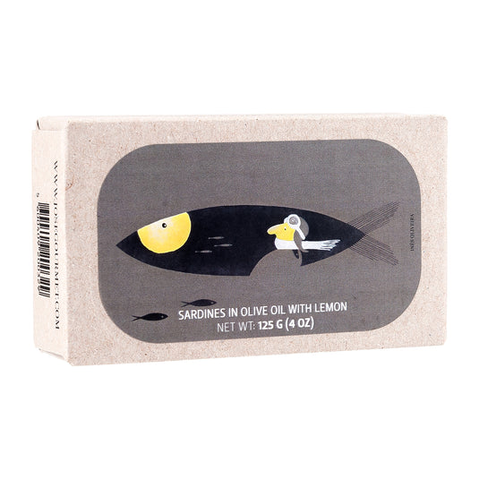 José Gourmet Sardinen mit Zitrone in Olivenöl 125g