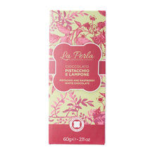 La Perla di Torino  Weiße Schokolade  Pistacchio e Lampone