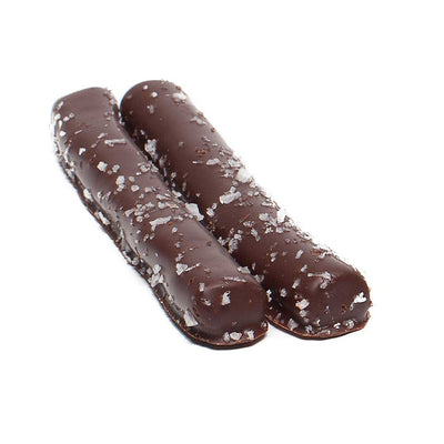 Licorice sticks with sea salt
