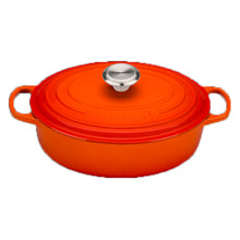 Le Creuset  Bräter Oval  27cm kirschrot