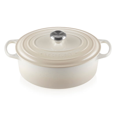 Bräter Oval – 29cm Meringue