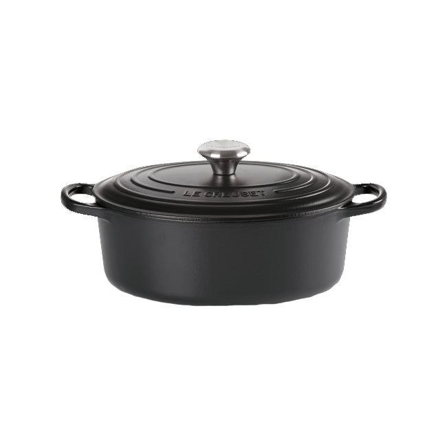 Le Creuset  Bräter Oval  35cm Schwarz