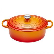 Le Creuset  Bräter Oval  33cm Ofenrot
