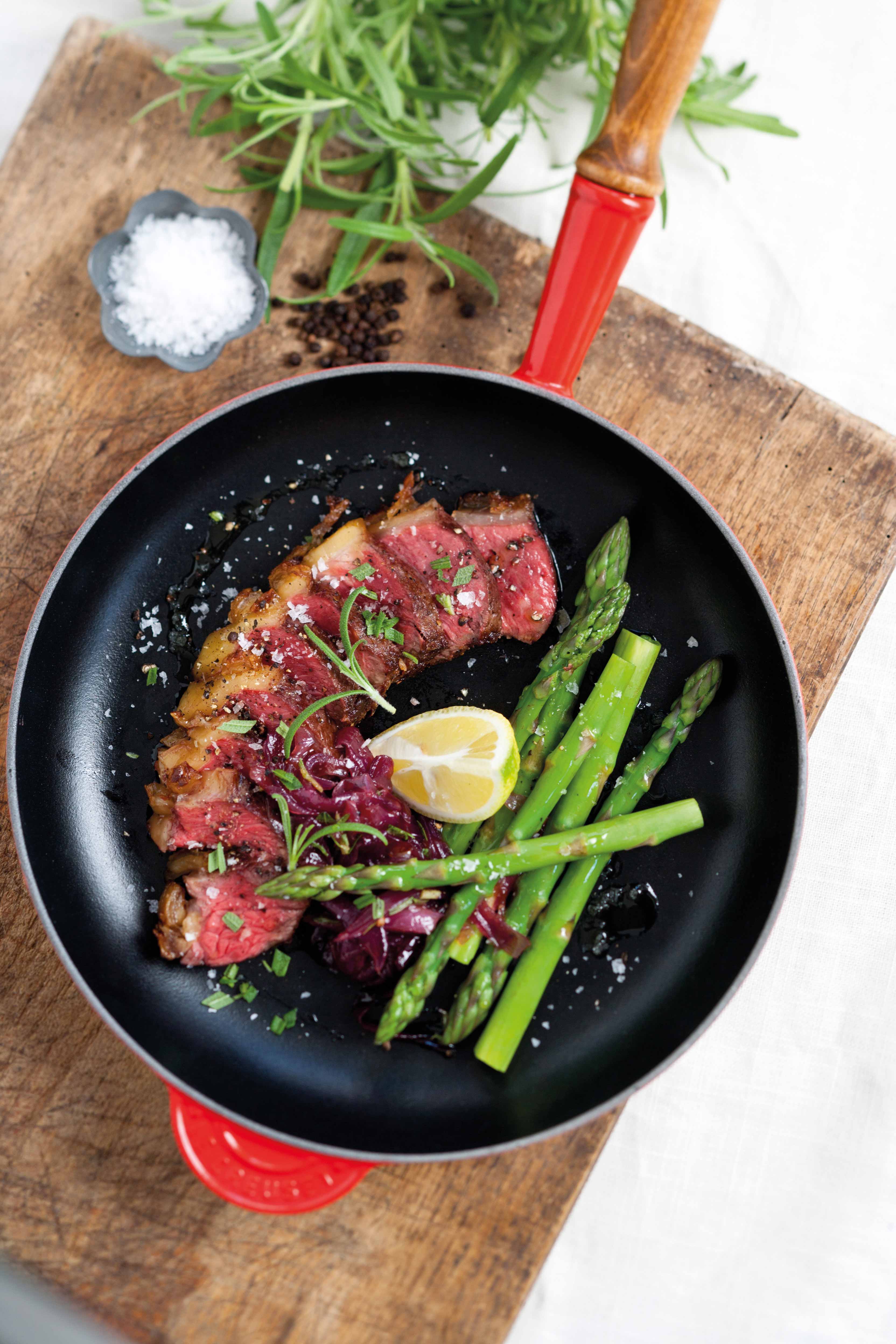 Le Creuset Pfanne braten