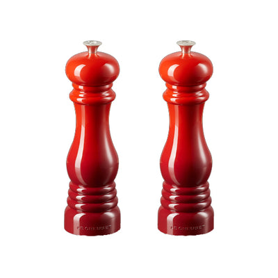 Salz und Pfeffermühle Set 21cm – Kirschrot